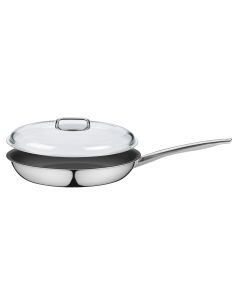 Vulcano Classic Bratpfanne mit Domo Glasdeckel