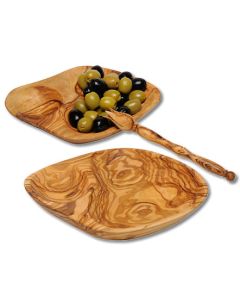 Antipasti- / Olivenschale Olivenholz