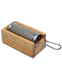 Käsereibe Olivenholz