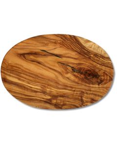 Schneidbrett Olivenholz oval