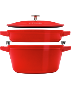 Staub Kochtopfset 2-tlg. aus Gusseisen