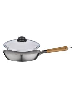 Spring International Cooking Bratpfanne ARIZONA mit Vulcano Glasdeckel