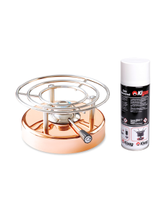 Kisag Rechaud LongFire, kupfer plus Kigas