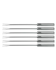 Fleisch Fondue-Gabeln Inox 6 Stück