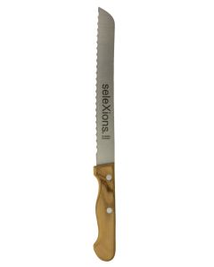 Olivenholz Brotmesser, 32,5cm