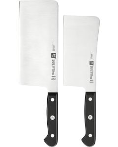 Gourmet Messerset 2-tlg., Chin. Kochmesser + Hackmesser