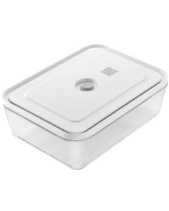 Zwilling Fresh & Save Vakuum Kühlschrankbox, Borosilikat Glas, Grau
