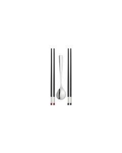 Chopstick-Set, 1 Pers. (2 Paar Essstäbchen, 1x Löffel)