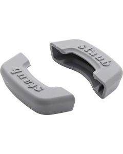 Zwei rechteckige Silikongriffe für Cocottes 22cm - 41cm