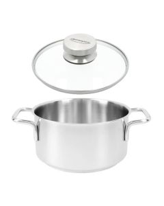 Demeyere Apollo 7 Bratentopf mit Glasdeckel