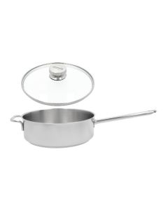 Demeyere Apollo 7 Stieltopf niedrig mit Glasdeckel