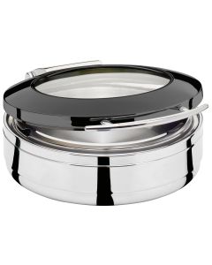 CBS Advantage Chafing Dish Window Black rund, Ø30cm, schwarz