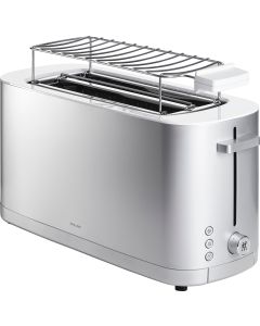 Zwilling Enfinigy Toaster mit Brötchenaufsatz, 2 Schlitze lang, Silber