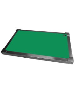 Top Board Edelstahl GN 1/1 mit 3 Schneideinlagen, grün