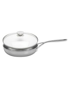 Demeyere Multiline 7 Bratpfanne mit Zwilling Glasdeckel