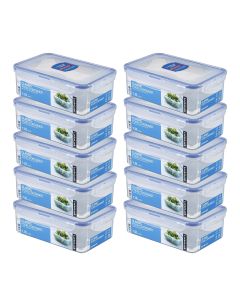 LocknLock 12x Dose rechteckig mit Ablaufgitter 1,0 l (HPL817T/12)