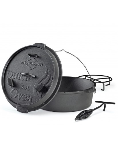 Küchenprofi: BBQ Dutch Oven, Ø30cm
