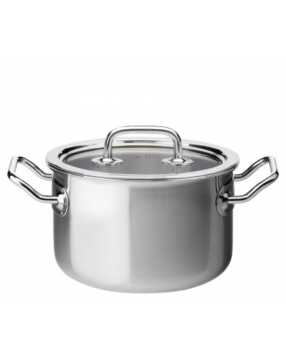 Spring: Brigade Basic Fleischtopf m. Glasdeckel, Ø16cm