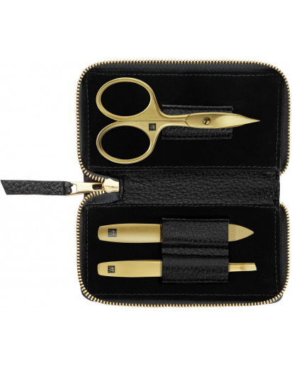 Zwilling: Premium Maniküre Pediküre Set 3-tlg., schwarz