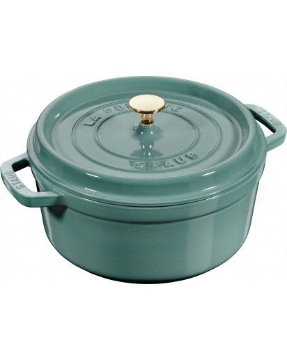 Staub: Runde Cocotte, Ø24cm, Eukalyptus