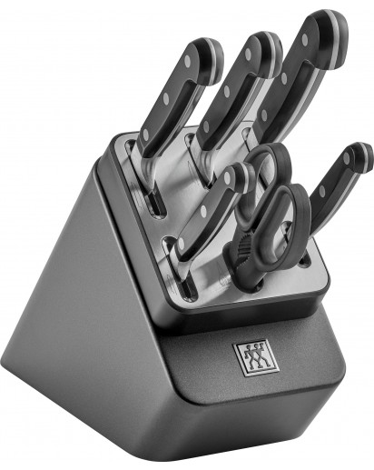 Zwilling: Professional S Selbstschärfender Messerblock, Anthrazit, 7-tlg.