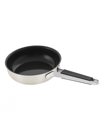 Zwilling: Pure Bratpfanne mit Keramikbeschichtung, Ø20cm, Elfenbein-Weiß