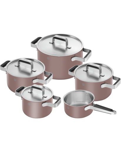 Zwilling: Pure Kochgeschirrset, 5-tlg., Rosa