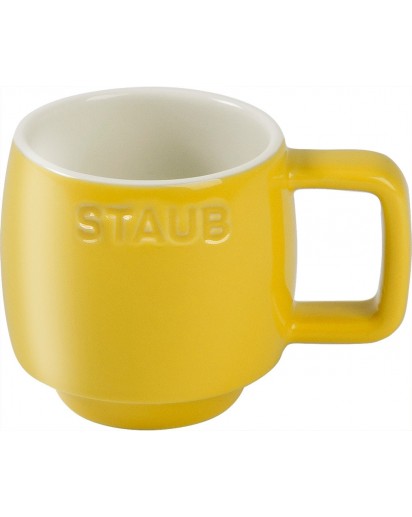 Staub: Tasse 100 ml, Citron, Keramik