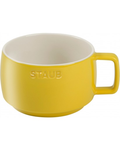 Staub: Tasse 500 ml, Citron, Keramik