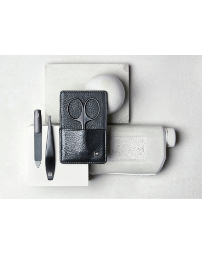 Zwilling: Premium Black Maniküre Pediküre Set 3-tlg., schwarz