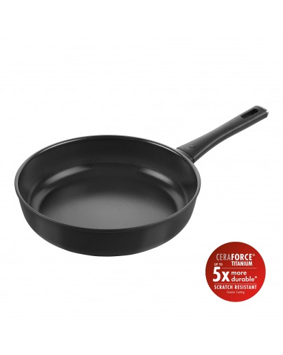 Zwilling: Madura Plus Bratpfanne hoch, Ø28cm, Aluminium, Titanverstärkte keramische Antihaftbeschichtung