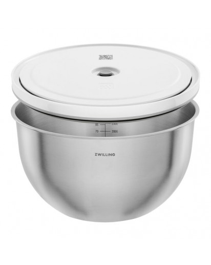 Zwilling: Fresh & Save Bowls Vakuumschüssel L / 24 cm, Edelstahl