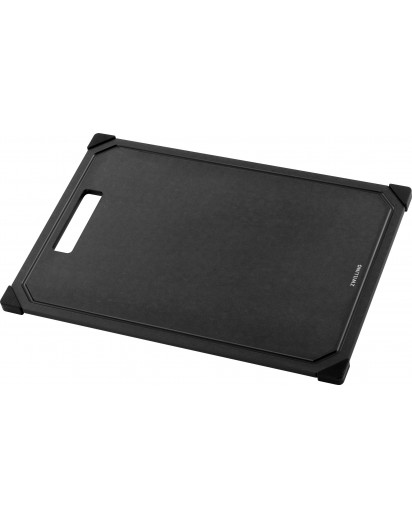 Zwilling: Schneidbrett aus Fiberholz, 37cm x 25cm, Schwarz