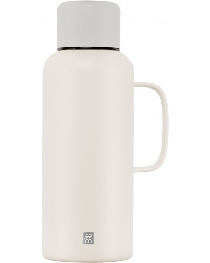 Zwilling: Thermo Plus Thermokanne, 1,2 l, Edelstahl, Cream