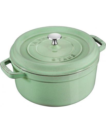 Staub: Runde Cocotte, Ø20cm, Salbei