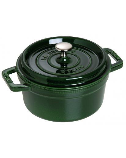 Staub: Runde Cocotte, Ø20cm, Basilikumgrün