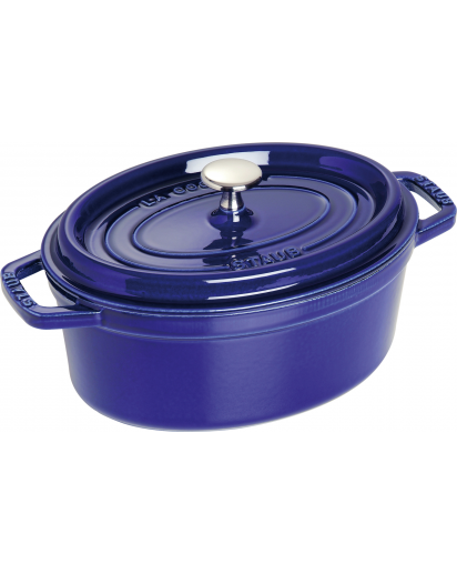 Staub: Ovale Cocotte, 23cm, Dunkelblau