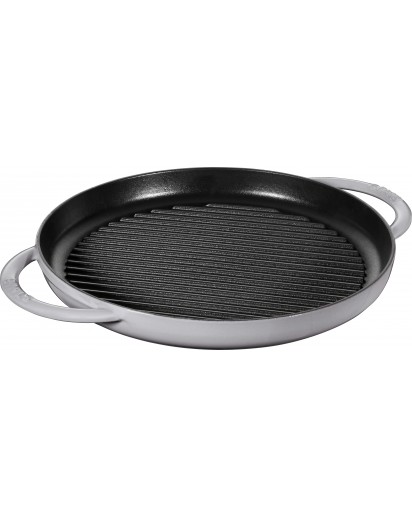 Staub: Grillpfanne rund, Ø30cm, Grafitgrau