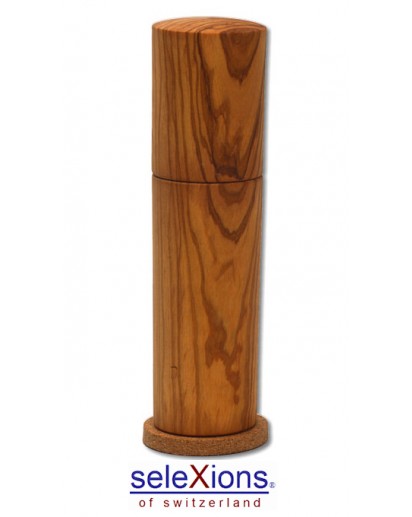 seleXions®: Pfeffermühle Olivenholz mit Keramikmahlwerk, 18cm 