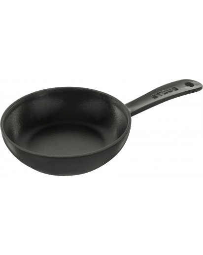 Staub: Bratpfanne aus Gusseisen, Ø16cm, Schwarz