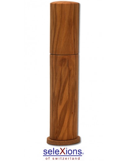 seleXions®: Salzmühle Olivenholz mit Keramikmahlwerk, 24cm 