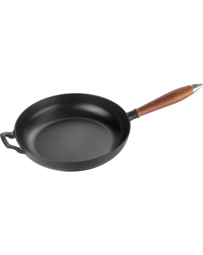 Staub: Bratpfanne mit Holzgriff, ⌀28cm