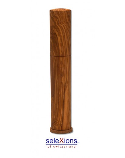 seleXions®: Salzmühle Olivenholz mit Keramikmahlwerk, 30cm 