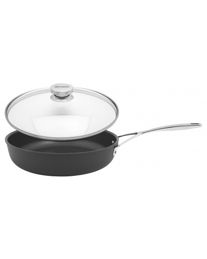 Demeyere: Alu Pro 5 Bratpfanne hoch mit Glasdeckel, Ø28cm