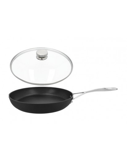 Demeyere: Alu Pro 5 Bratpfanne mit Zwilling Glasdeckel, Ø32cm