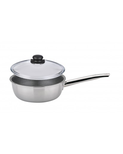 Spring: Vulcano Classic Sauteuse mit Vulcano Glasdeckel, Ø20cm