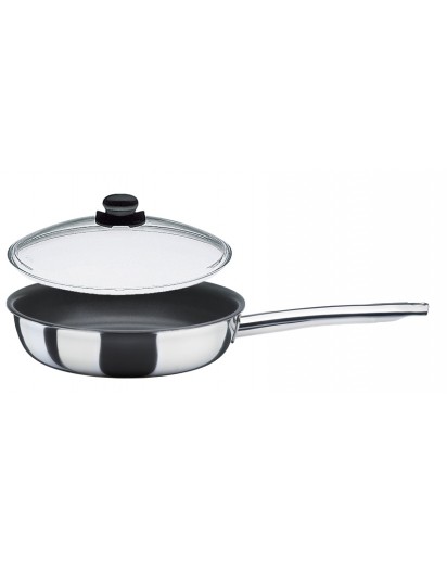 Spring: Vulcano Classic Bratpfanne XL hoch, mit Vulcano Glasdeckel