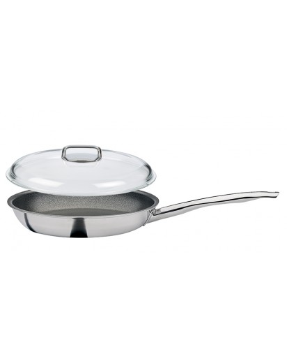 Spring: Vulcano Intense Pro Bratpfanne mit Domo Glasdeckel
