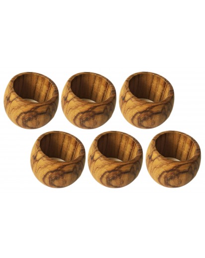 seleXions®: Olivenholz Serviettenring 6 Stk