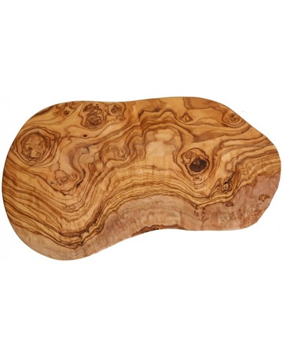 Olivenholz Schneidbrett Naturschnitt, ca. 35cm